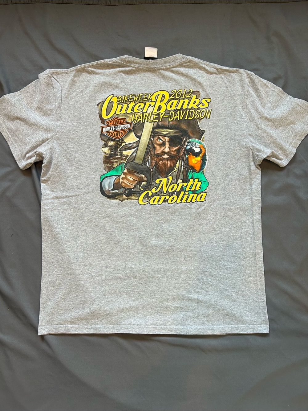 Retro Harley-Davidson “Outer Banks NC” T Shirt